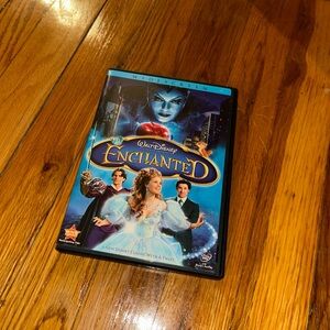 Disney Enchanted DVD - Blue Cover